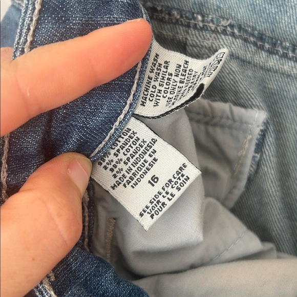 Y2K Guess Jeans wide leg asymmetrical embroidered boho vintage low-slung - Picture 9 of 10